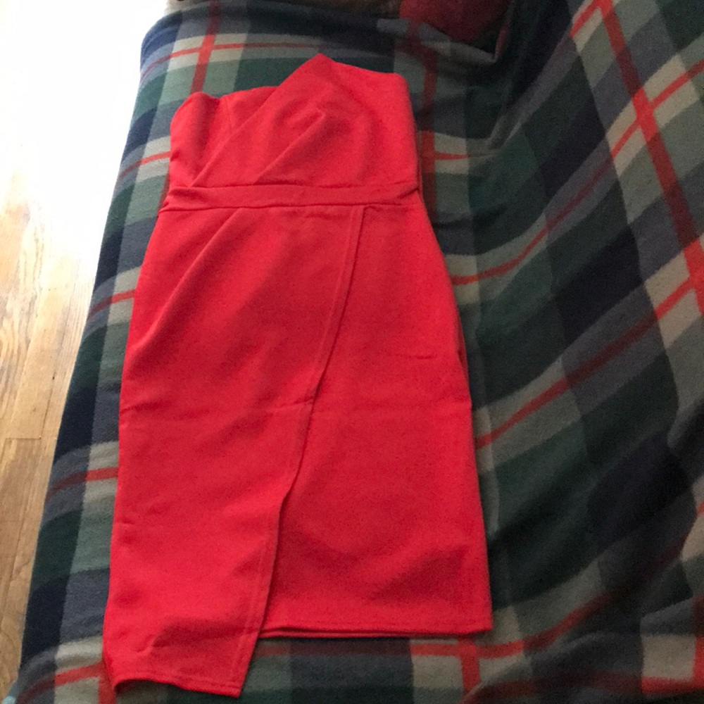 A red dress